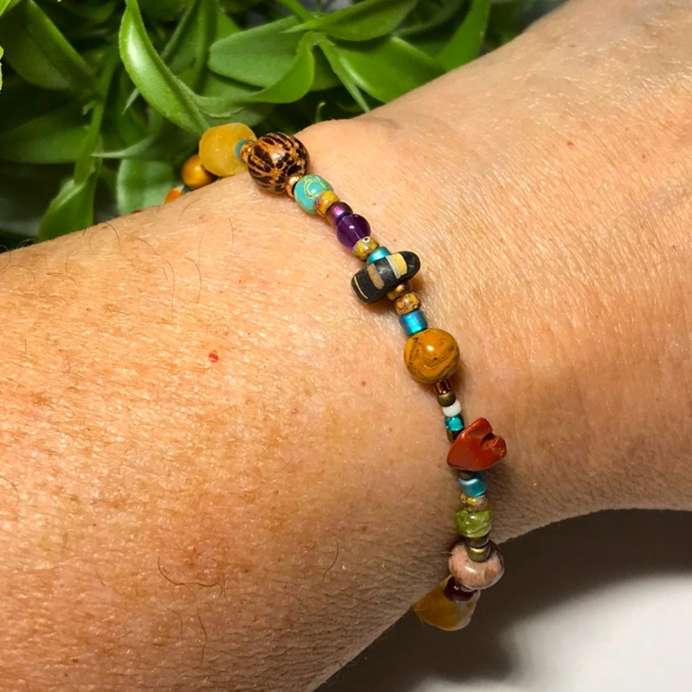 🌟 Unique Southwest Style Handcrafted Bracelet with Extender 🌟
